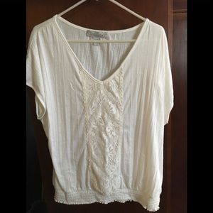 White Top with lace details